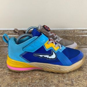 Nike LeBron 18 Low PS Size 2.5 Y Space Jam Tune Squad Shoes Sneaker DJ3761-401